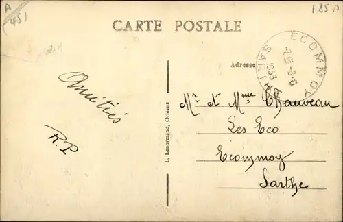 Ak Sully sur Loire Loiret, Château