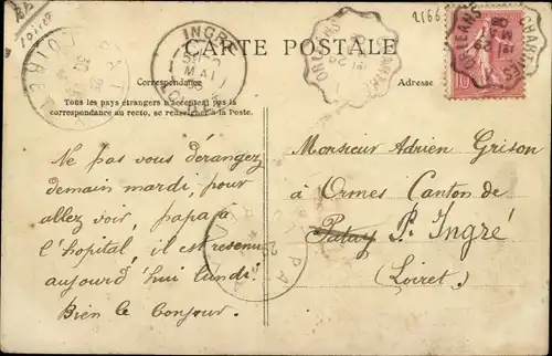 Ak Saran Loiret, Château de l´Étang