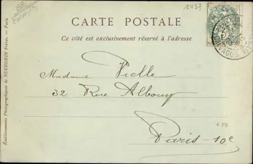 Ak Beuzeval Houlgate Calvados, Vue Générale