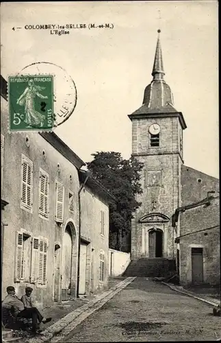 Ak Colombey Meurthe et Moselle, L'Eglise