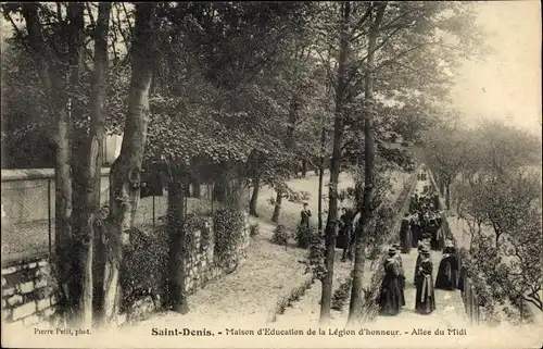 Ak Saint Denis Seine Saint Denis, Maison d'Education de la Legion d'honneur, Allee du Midi