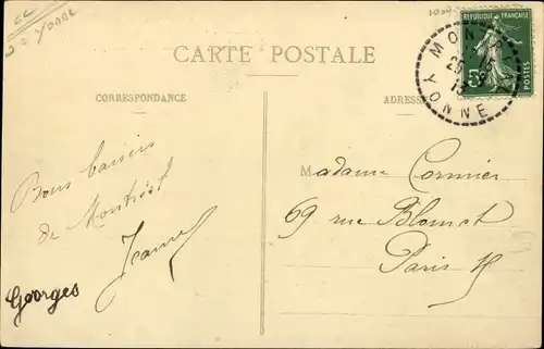 Ak Montreal Yonne, L'Eglise