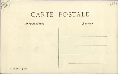 Ak Rueil Hauts-de-Seine, Inondations Janvier 1910, Avenue du Chemin de Fer, Ruderboote