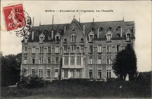 Ak Rueil Hauts-de-Seine, Fondation E. Cognacq, La Chapelle