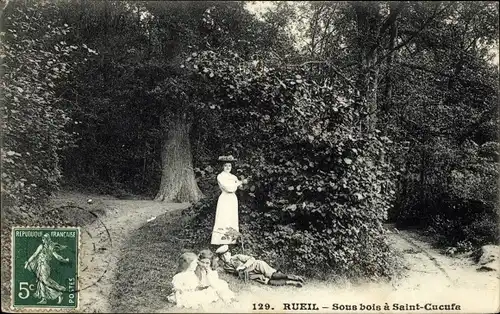 Ak Rueil Hauts-de-Seine, Sous bois a Saint Cucufa