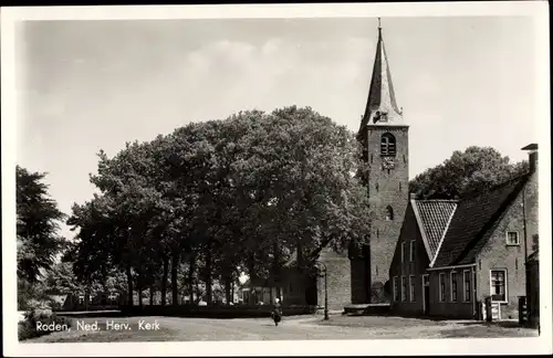 Ak Roden Drenthe, Ned. Herv. Kerk