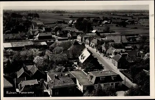 Ak Ruinen Drenthe Niederlande, Panorama