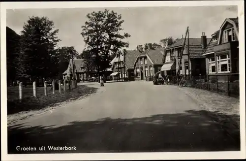 Ak Westerbork Drenthe Niederlande, Dorpsstraat