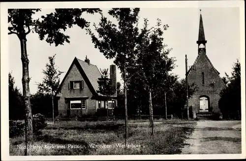 Ak Witteveen Westerbork Drenthe Niederlande, Ned. Herv. Kerk