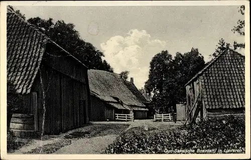 Ak Lieveren Noordenveld Drenthe Niederlande, Hotel Onder de Linden, Uitspanning Groote Speeltuin