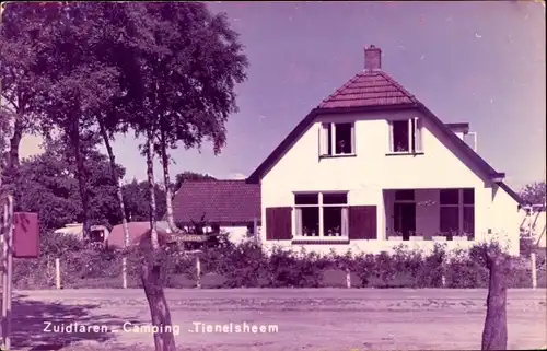 Ak Zuidlaren Drenthe Niederlande, Camping Tienelsheem