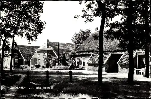 Ak Zuidlaren Drenthe Niederlande, Saksische boerderij