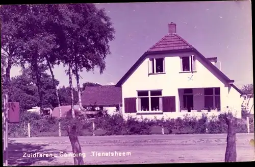 Ak Zuidlaren Drenthe Niederlande, Camping Tienelsheem