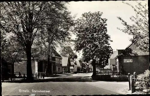 Ak Ermelo Gelderland, Stationsstraat