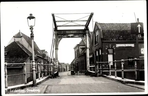 Ak Leiderdorp Südholland, Doesbrug