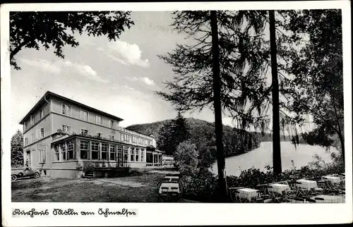 Ak Mölln im Herzogtum Lauenburg, Schmalsee, Ferienhaus am Ufer