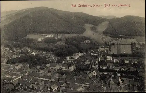 Ak Bad Lauterberg im Harz, Blick vom Hausberg, Stengel 42885