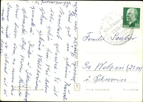 Ak Manebach Ilmenau in Thüringen, Restaurant Cafe Moosbach, Innenansicht