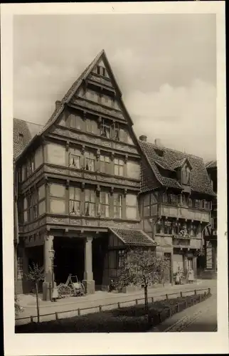 Ak Hildesheim in Niedersachsen, Andreasplatz, Pfeilerhaus 1623