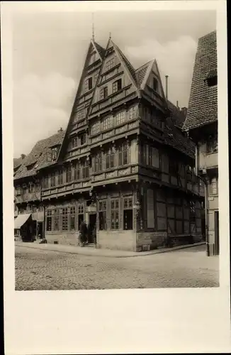 Ak Hildesheim in Niedersachsen, Altdeutsches Haus, Osterstraße 7