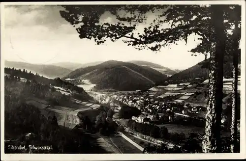 Ak Sitzendorf in Thüringen, Blick vom Sorbitztal