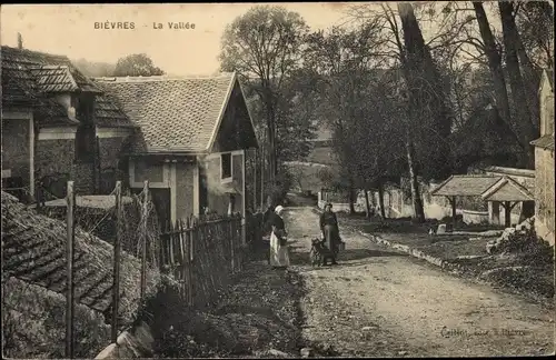 Ak Bièvres Essonne, La Vallée