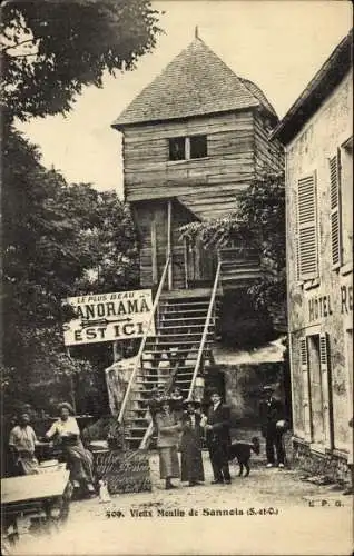 Ak Sannois Val d’Oise, Vieux Moulin