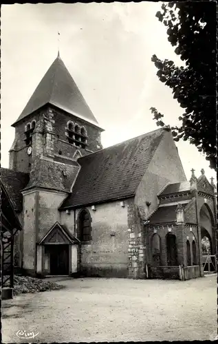 Ak Sennely Loiret, L´Église