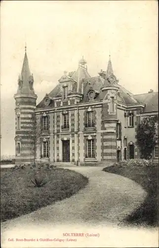 Ak Solterre Loiret, Château