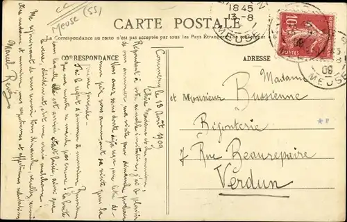 Ak Commercy Lothringen Meuse, Dom Calmet