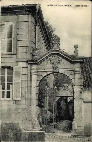 Ak Montiers-sur-Saulx Meuse, Porte antique