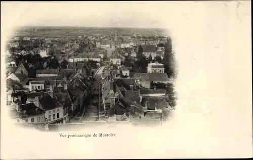 Ak Montoire Loir et Cher, Vue Generale, Vue panoramique