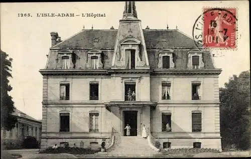 Ak L'Isle Adam Val d’Oise, L'Hopital