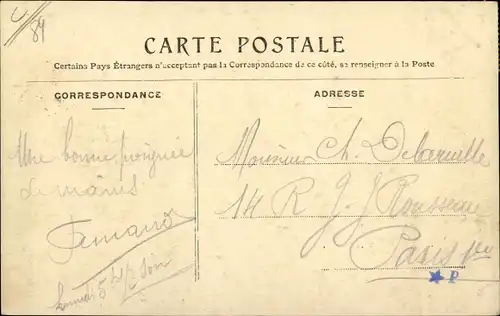 Ak Joigny Yonne, Vue Generale