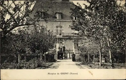 Ak Gigny Yonne, Hospice de Gigny