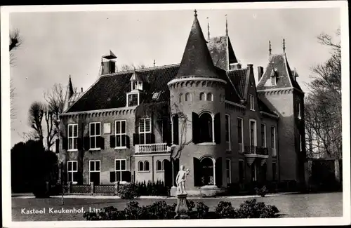 Ak Lisse Südholland, Kasteel Keukenhof