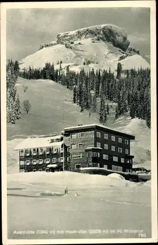 Ak Hirschegg Mittelberg Kleinwalsertal, Auenhütte, Hoch Ifen