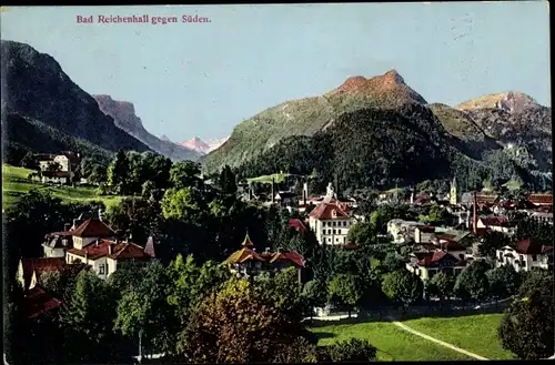 Ak Bad Reichenhall in Oberbayern, Gesamtansicht