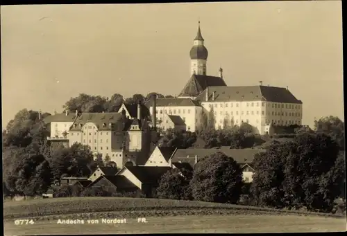 Ak Andechs am Ammersee, Kloster Andechs