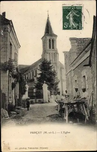 Ak Parçay Maine et Loire, L´Église