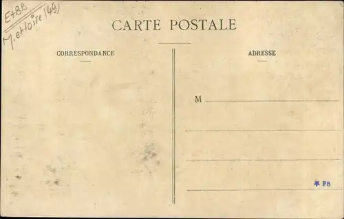 Ak Cande Maine et Loire, Reveil de Candé, 3 Pyramide des Adultes