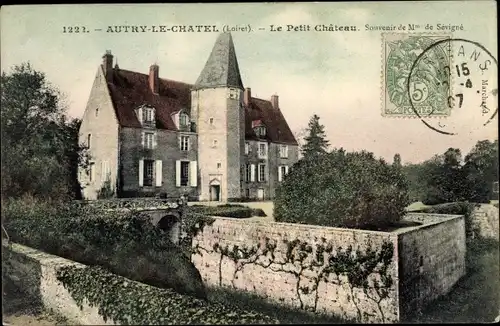 Ak Autry le Châtel Loiret, Le Petit Château