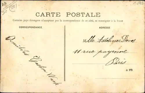 Ak Vigneux sur Seine Essonne, Pièce d´Eau