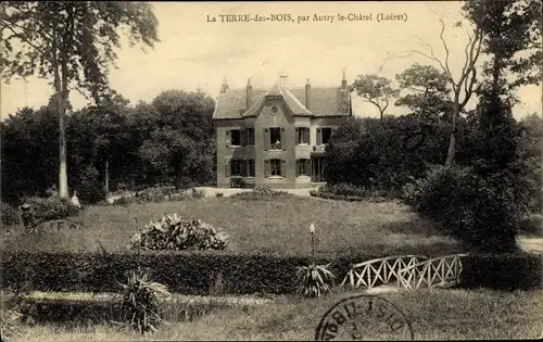 Ak Terre des Bois Loiret, par Autry le Chatel