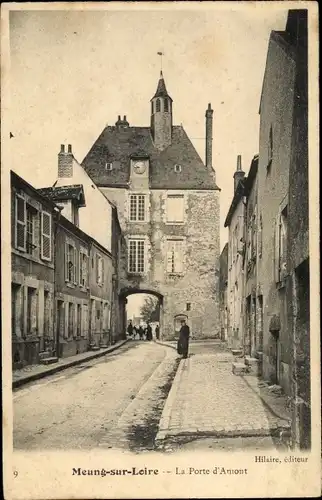 Ak Meung sur Loire Loiret, La Porte d'Amont