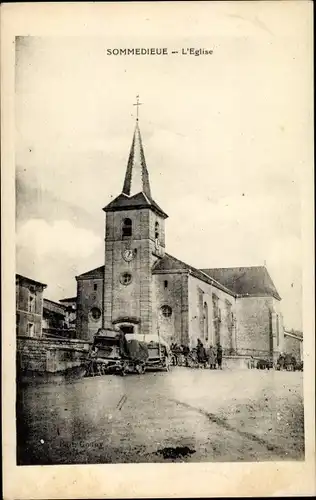 Ak Sommedieue Meuse, L'Eglise