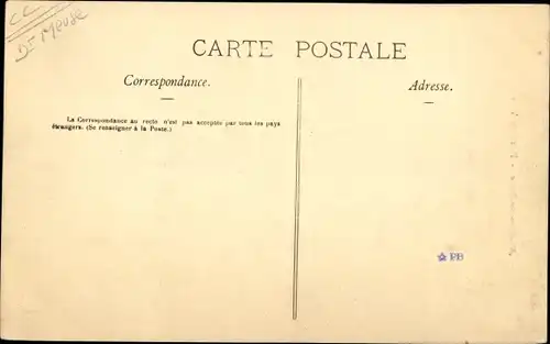 Ak Montiers-sur-Saulx Meuse, Hotel de Ville