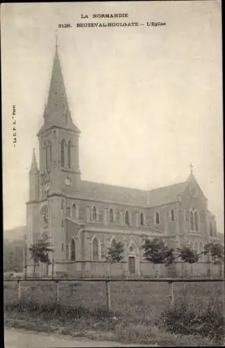 Ak Beuzeval Houlgate Calvados, L´Église