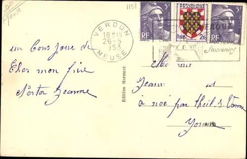 Ak Belrupt Meuse, L'Eglise