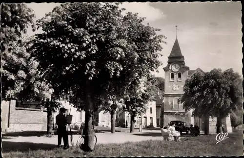 Ak La Frette sur Seine Val d’Oise, Ortspartie